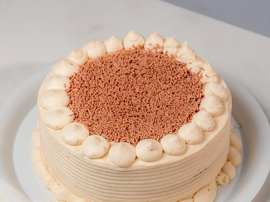 Pastel de granillo de La Casita Azul